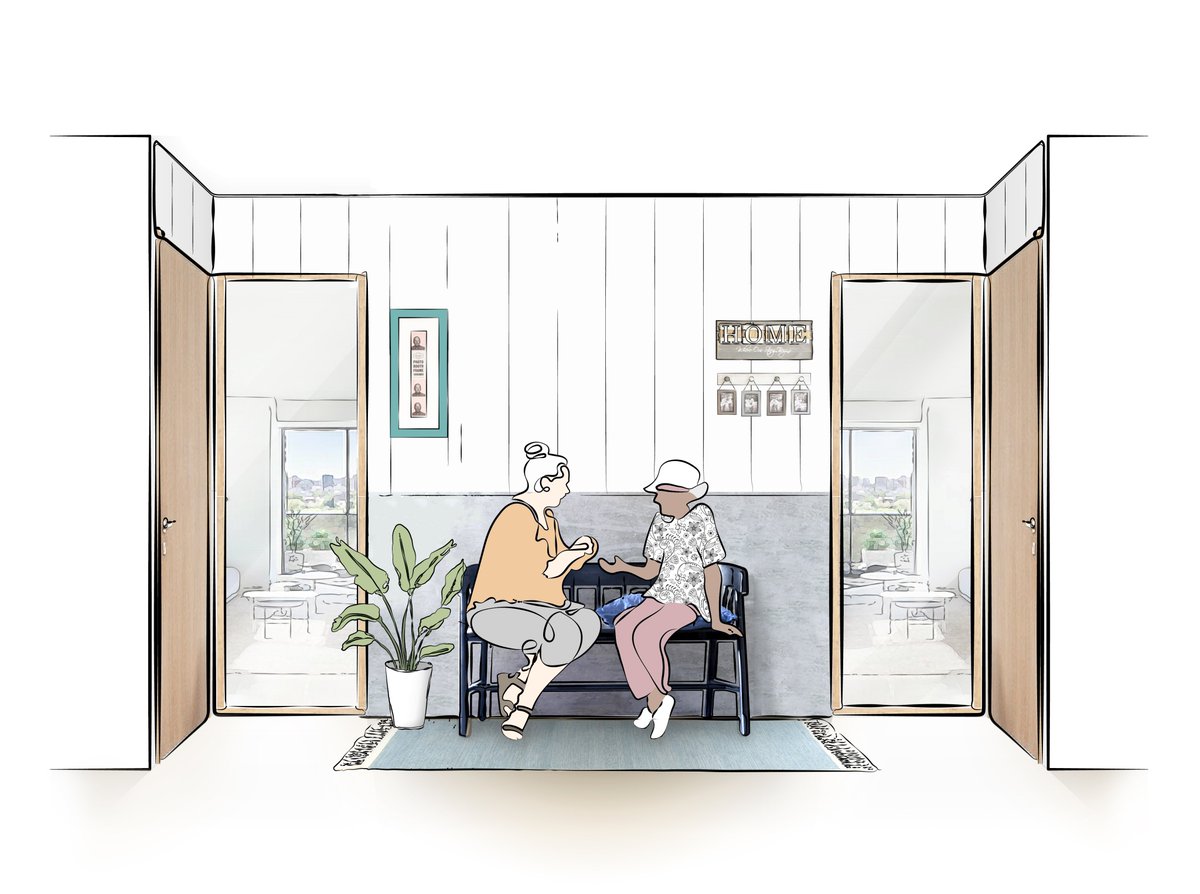 hmn_space's tweet photo. How can we improve age-friendly housing? @BDPQuadrangle explored how to design affordable living to serve the needs of an aging population, while keeping older adults connected with their communities, families, and friends.

Read now: https://t.co/OCcdR6KgzR

#AgeFriendlyDesign https://t.co/AQmvEiou4a