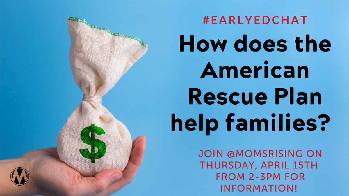 TOMORROW: Learn more about the ways the American Rescue Plan can help vulnerable #HeadStart families at an #EarlyEdChat Tweet storm! We will share more about how these new policy's can shape the future for Head Start and #EarlyEd. See you tomorrow on Twitter at 2:00pm ET.