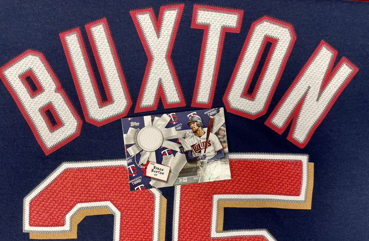 FanHQ's tweet photo. ⚾️GAME TWO GIVEAWAY⚾️ If Byron Buxton hits a home run today, one lucky follower is getting this Certified Jersey Card! Enter to win👇

1️⃣ FOLLOW @FanHQ 
2️⃣ RETWEET this post

That’s it - so simple! #MnTwins https://t.co/bgGWAAUSi7