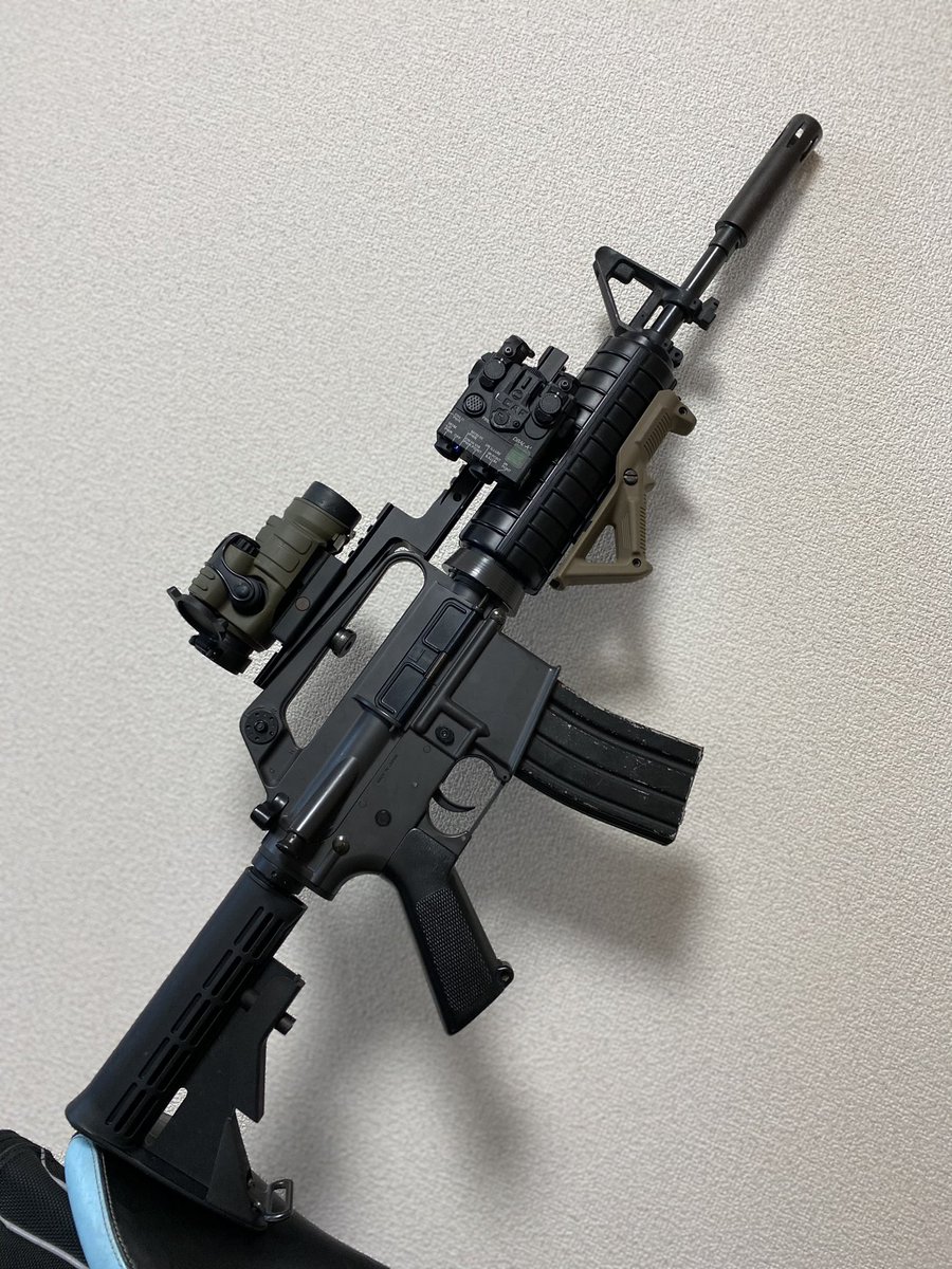 jokerbbgun's tweet photo. M4 งานญีปุ่นรุ่นใหม่นำเข้ามานะครับ มีไม่กี่ตัวครับ สนใจสั่งซื้อที่เราได้เลยคับ รุ่นB4 pmc #bbgun #บีบีกัน #ปืนไฟฟ้า #ปืนอัดลม #ปืนอัดแก๊ส https://t.co/lC4eIxbKod
