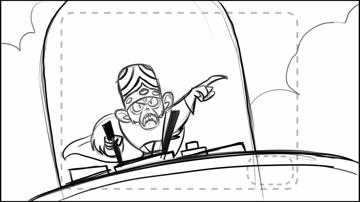 I'm currently looking for part-time freelance storyboard work! 
Past work on Invader Zim: Enter The Florpus, Infinity Train S1 and S2, Stretch Armstrong and the Flex Fighters, and the Power Puff Girls reboot. 