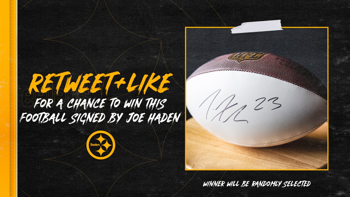 steelers's tweet image. 🔁 + 💛 for a chance to win