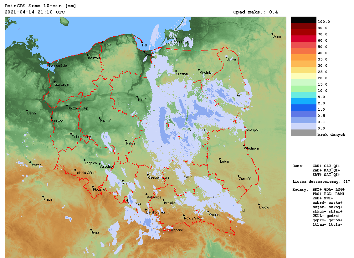 Pogoda Zawoja New Meteo