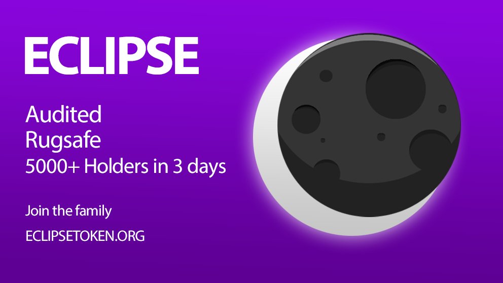 token_eclipse's tweet image. 24 Hour Contest! Retweet this post! The one with the most likes recieves $100