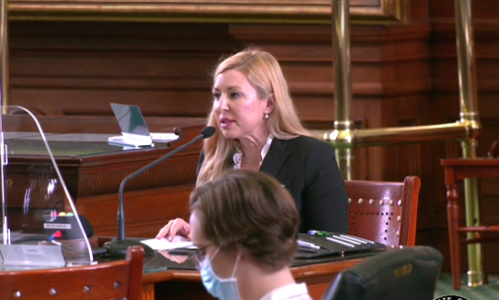 Immunize_USA's tweet photo. Thanks to @rikigraves for testimony before the Senate Health and Human Services committee on behalf of #ImmunizeTX and herself in support of Sen. Kel @kseliger bill SB636 to de-identify campus-level #immunization info for Texas public schools. #immunizeUSA #txlege https://t.co/BYCXSWvJ54