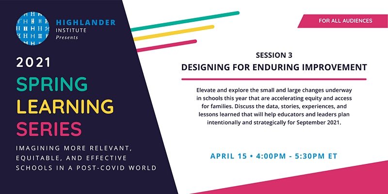 Tomorrow! Last #free webinar in our Spring Learning Series - Join Christina, Heidi, &amp; Mike for Part 3 (even if you missed 1&amp;2)! Free tickets via Eventbrite, hope to “see” you there 💙 #education #equity eventbrite.com/e/145901931605