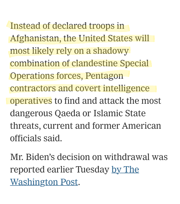 DonaldTrump890's tweet image. Uh... I can explain. We cant just stop killing civilians that would hurt our donors too much. This is what getting the troops out means right?