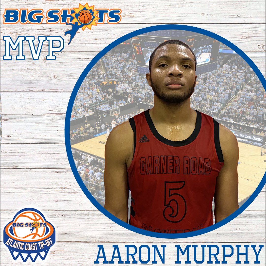 BigShotsGlobal's tweet photo. MVP goes to Aaron Murphy with 19 points for Garner Road! #BIGSHOTS #ACTipOff https://t.co/47zPwjCeDM