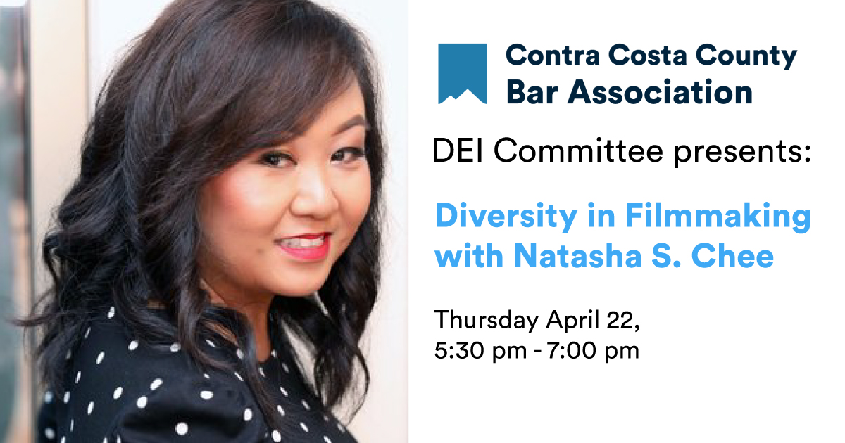 Join award-winning entertainment attorney Natasha Chee for a lively discussion about diversity in the entertainment industry and filmmaking. Thursday April 22, 5:30 -7:30 pm. ow.ly/j9mZ50Eczhv
