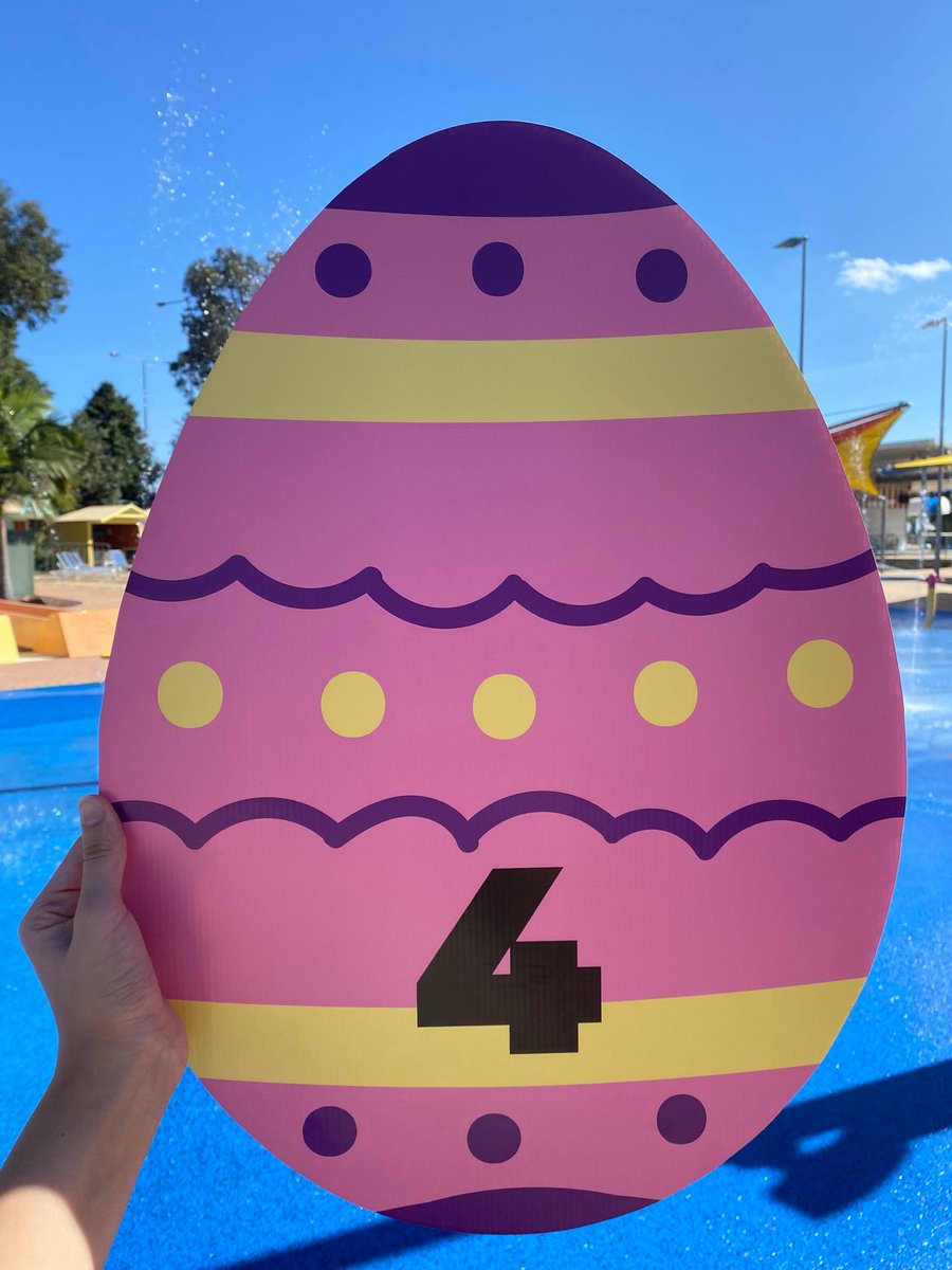 Open this long weekend from 10am to 5pm! 🐰
Find the 5 Easter Eggs around the park for your chance to win a 2021/22 Season Pass. Enter at Guest Services. ragingwaterssydney.com.au/plan-a-visit/w…