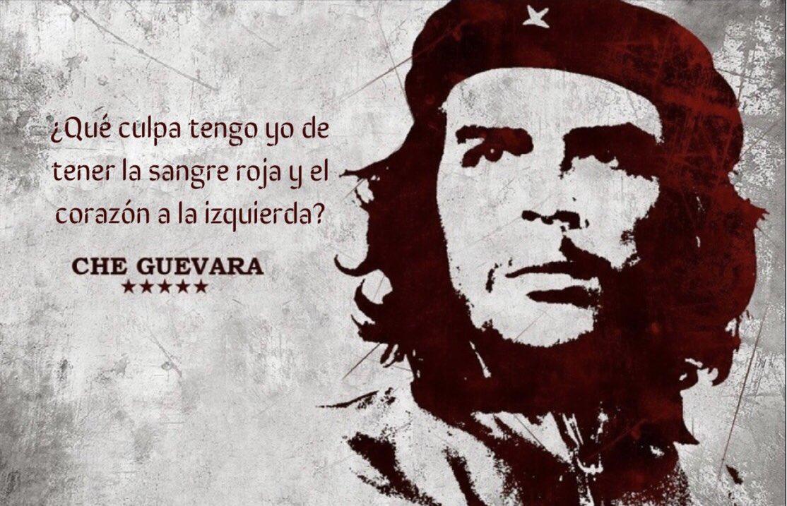 @HaydeeHdez2020 @DeZurdaTeam #AbrilEstáBueno para decir como el Che: '¿Que culpa tengo yo, de tener la sangre roja y el corazón♥️ a la izquierda?'🙌
#SomosContinuidad
#SomosCuba 🇨🇺
@DeZurdaTeam