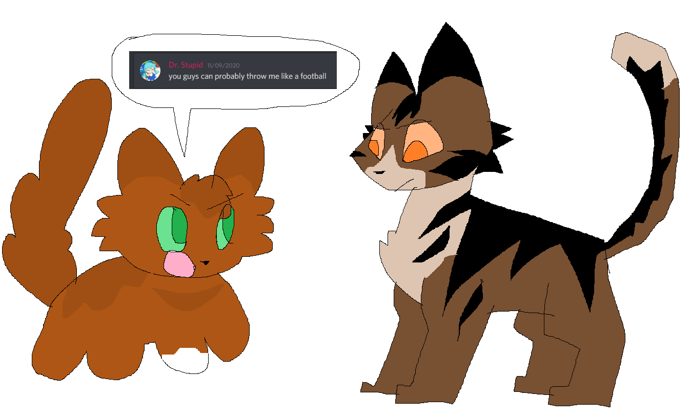 More Drawtober Warrior Cats: Ashfur, Frostpaw, and Squirrelflight [Credit:  me / jefferydraws] : r/WarriorCats