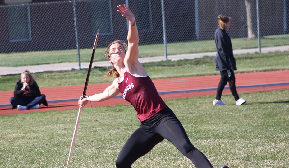 Women's Track &amp; Field: High Marks Plus a School Record Broken at the Bronco Invite
 - hastingsbroncos.com/article/3744.p…