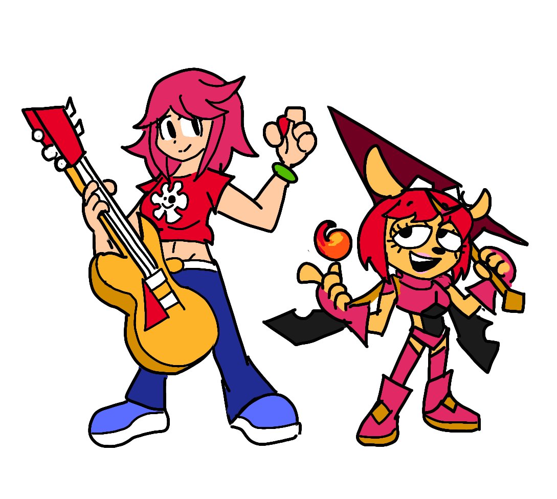 CordRocker's tweet image. (Some sort of pinned message)

Howdy! The name&apos;s Cord, I Draw stuff. Mostly Digital, but sometimes pixel! I post some of it to twitter, sometimes. Still improving since I&apos;m not a master at the stuff I do, but I still enjoy doing it nonetheless. Heres some examples