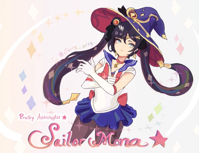 in the name of the stars, sailor✰mona will punish you ✨ 