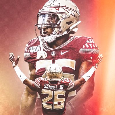 NYJetsTFMedia's tweet image. Asante Samuel Jr has never allowed any receiver to go over 100 yds while at @FSUFootball

At only 5'10" 180lbs Samuel is projected as a slot CB but says “I feel that I'm an outside guy. I've been playing outside all my life."- @SInow 

He ran a 4.45 40

#Jets #TakeFlight