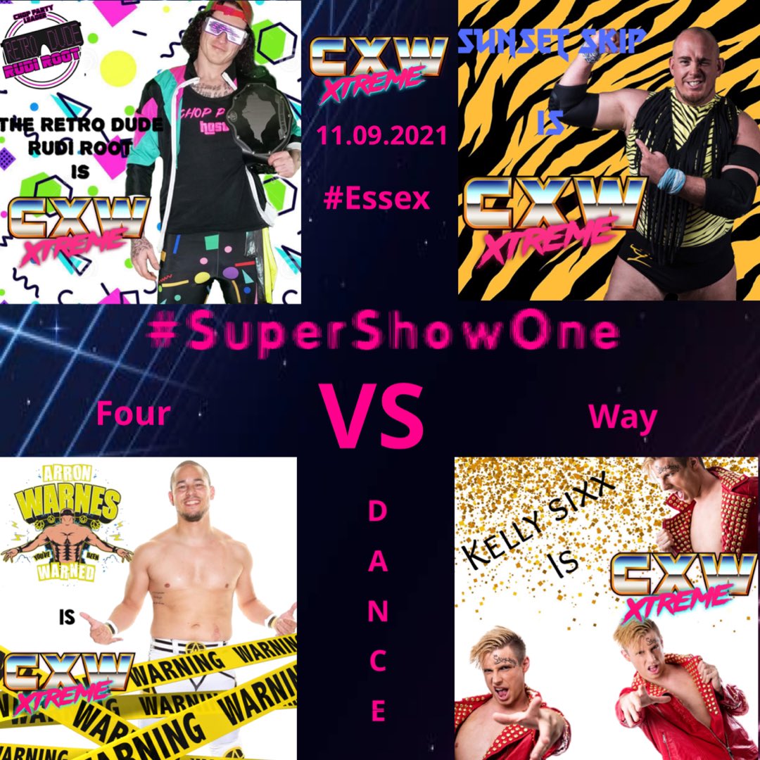 CXWrestling's tweet image. Another match added to our very first card at #SuperShowOne
#britwrestling #indywrestling #showstealers #professionalwrestlers #professionalwrestling #wrestlingsceneisbetter #CXW #newbrand #promotion #essex #colchester #charterhall #smashit #avit #fourwaydance