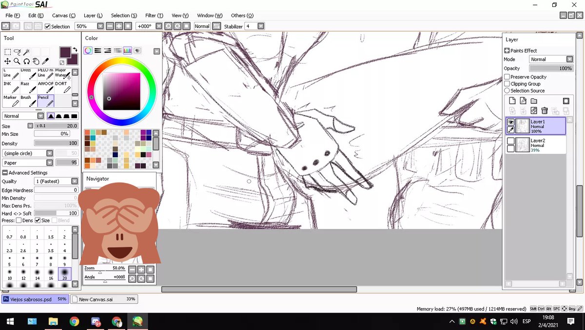 [ Palmadita ~. . .

Wip para ustedes. ♡]