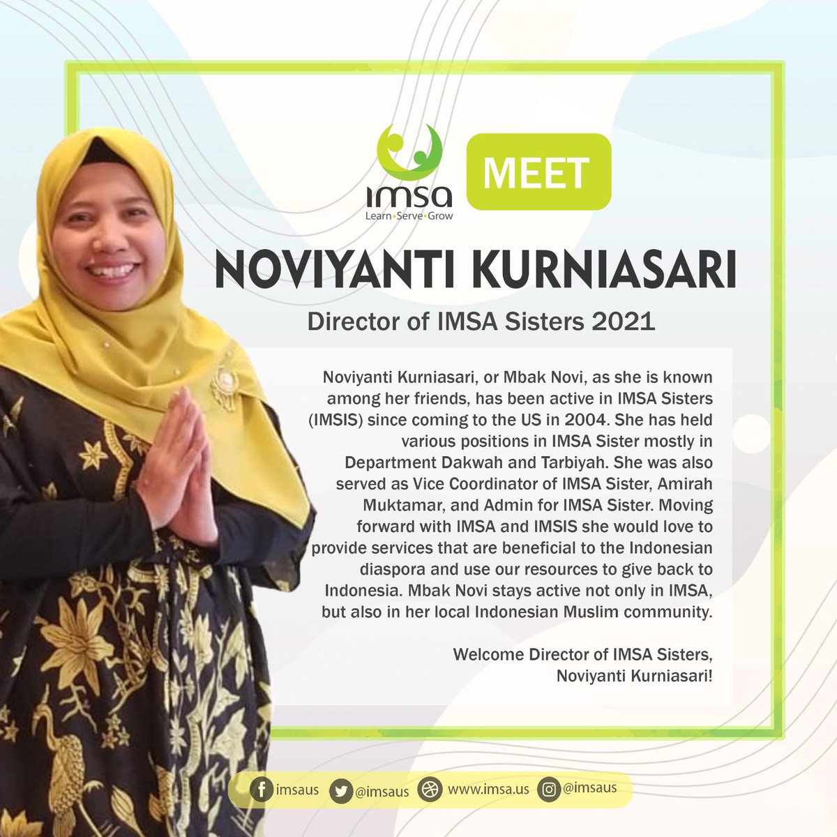 imsaus's tweet photo. Ramadan Program starting Sunday 4/4 6PM EST, Sleep Breathing Disorder in Children, MEET IMSIS Director Sr Novianti and IMSACare Dir Br Chaeri Achmad - Ramadan is less than 10 days away. Get prepared, visit https://t.co/eKciCQeFjD - https://t.co/OxYJTH9NE0 https://t.co/JrdrU7PPlF