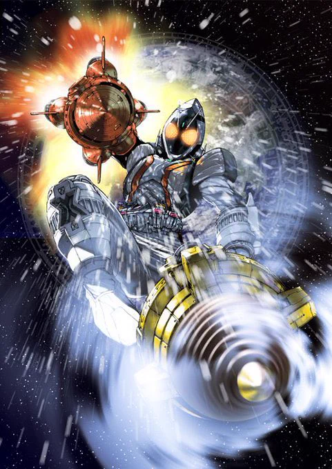#仮面ライダー生誕50周年 おめでとうございます!
テレビも石ノ森先生の漫画も子供の頃から聖書でした!ライダーに変身したい夢を見ながらこの業界入っても夢は醒めず!40周年記念作品の #フォーゼ では、スタッフとして関わる事ができたなんて!本当にありがとう!#仮面ライダー!
 #KamenRider50th 