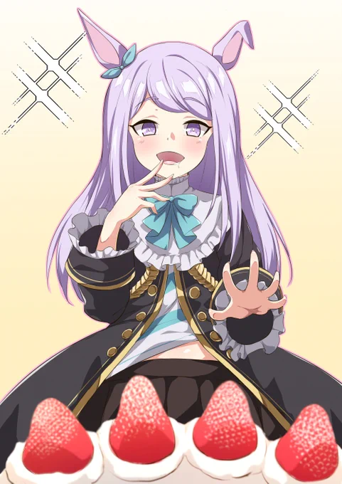 マックイーン誕生日おめでとう!!
今日遠慮なくたくさん食べてね!
#ウマ娘
#メジロマックイーン生誕祭2021 