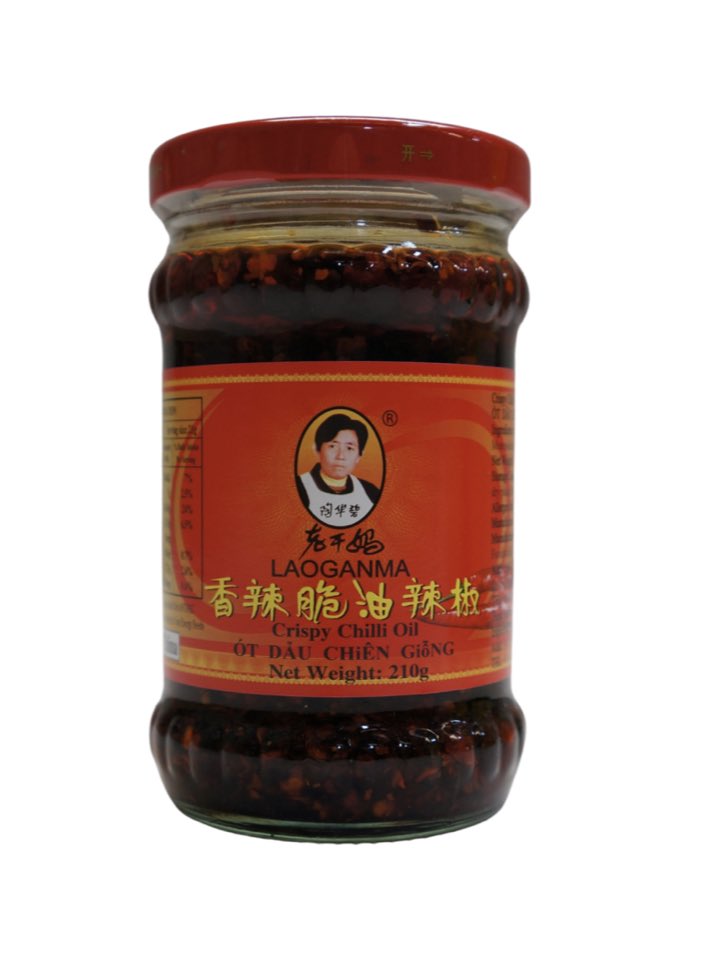 Fish_Tofu's tweet photo. @BravoTopChef Lao gan ma chilli oil https://t.co/bHHzTJ5DuX