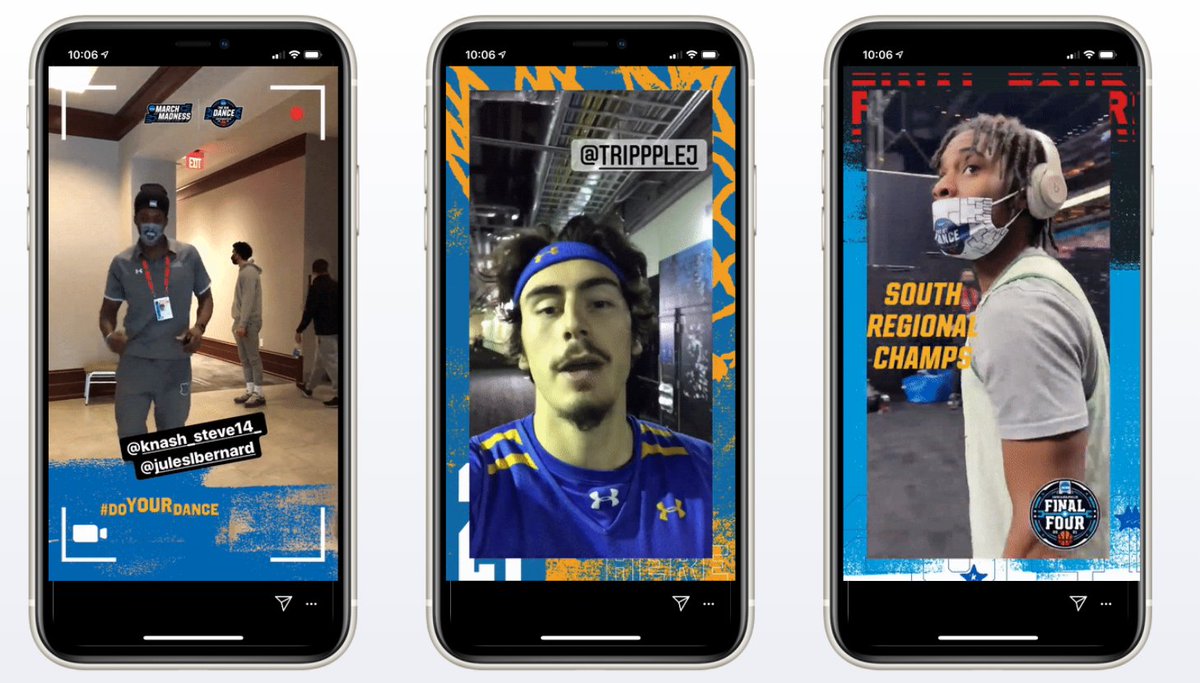 #FinalFour who ya got!? 

Schools have been using Slate all tourny long to create on-brand content in partnership with <a href="/Sec_127/">Section 127</a> and <a href="/NCAA/">NCAA</a>. 

Lookout for more this weekend 👀