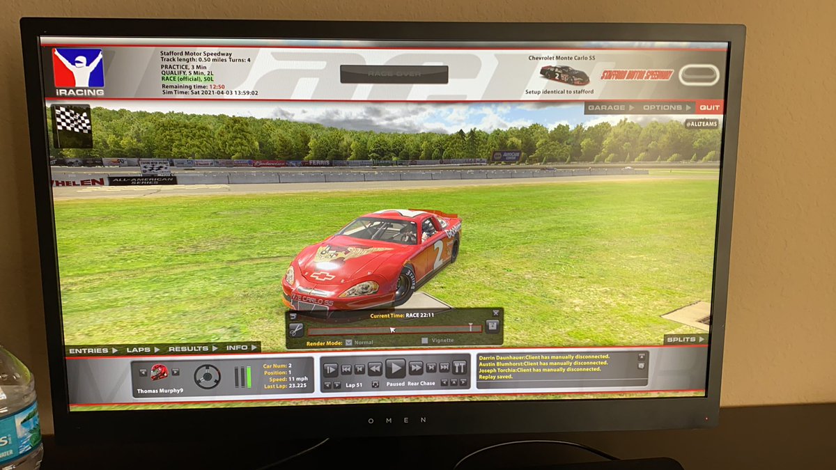 ThomasMurph8's tweet image. FIRST WIN IN @iRacing SO PUMPED LETS GOOO!!! #FirstOneDown