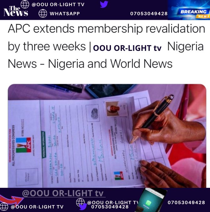 OOU LIGHT TV tweet media