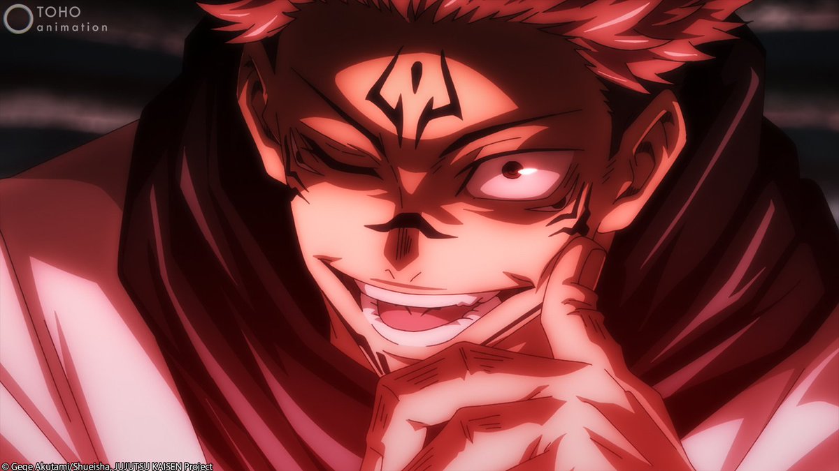 Jujutsu_Kaisen_'s tweet photo. Sukuna is amused https://t.co/alA7xVZ5nz