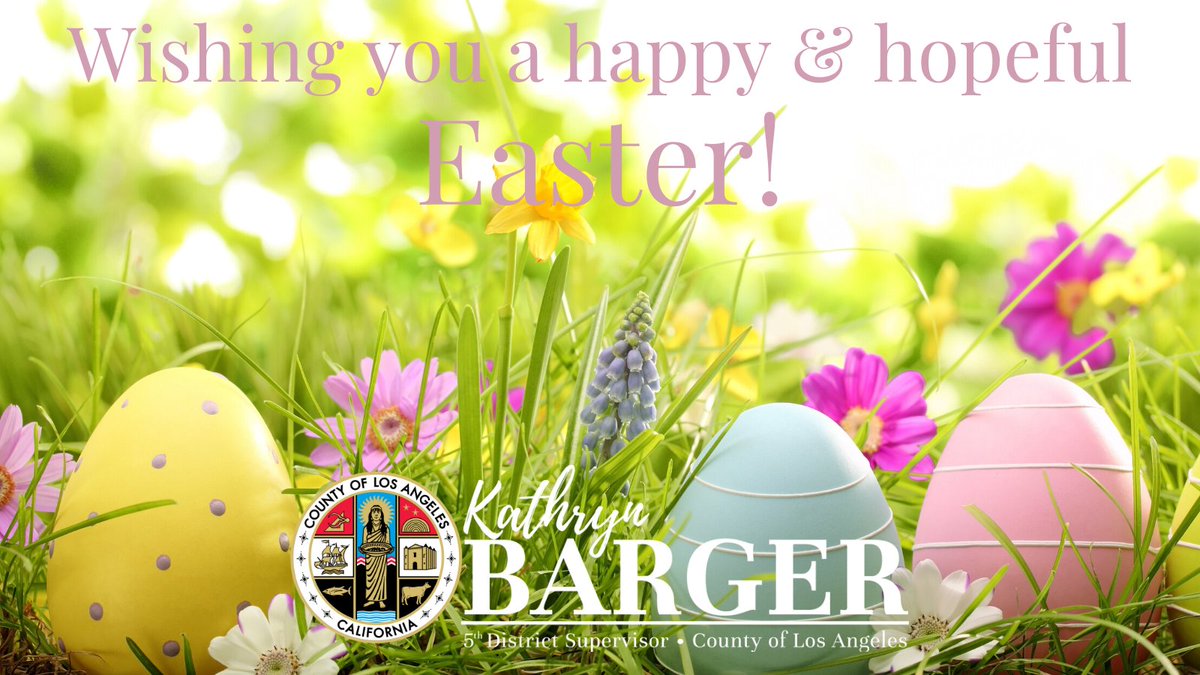 Sending our communities warm wishes for an Easter filled with rejuvenated happiness and hope.