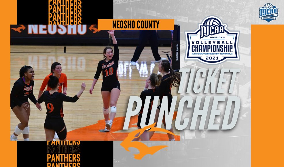 WHAT A GAME IN HIGHLAND‼️

Neosho County outlasted Highland (KS) in a five-set thriller to claim the Plains B District title, securing a 🎟️ to Cedar Rapids for the 2020-21 #NJCAAVB DII Championship!