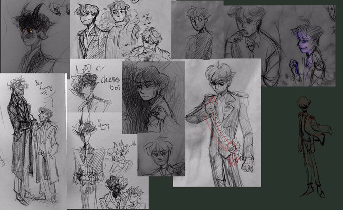 Sketches, mostly Tubbo 
#tubbofanart #ranboofanart 