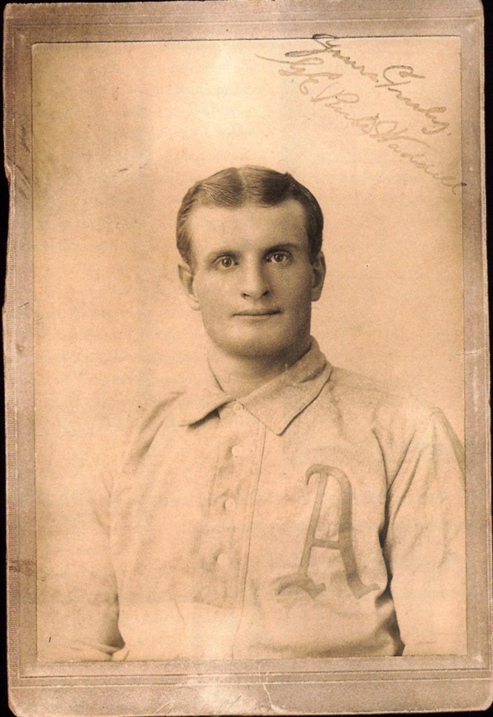 rube waddell died as he lived: smoking a pipe, whispering "hello you dutchman" with his final breaths. he was born on october 13, 1876 (friday the 13th) and died on april 1, 1907 (april fool's day). i love him.