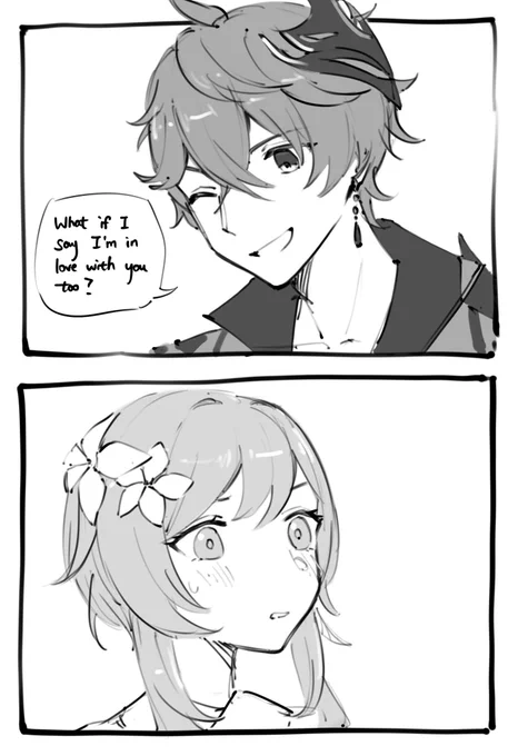 A little continuation to musubiki's chilumi comic for april fools (ft. my childe killing team) 