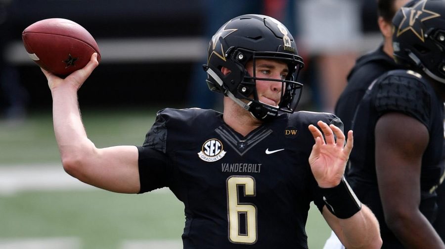 Wow! After a great conversation with <a href="/coachjoeylynch/">Joey Lynch</a> I’m blessed to receive an offer from Vanderbilt University! ⚓️⬇️ @CJRecruiting1 <a href="/tballardqbcoach/">Tony Ballard</a> <a href="/RSA_Athletics/">Regents Athletics</a>