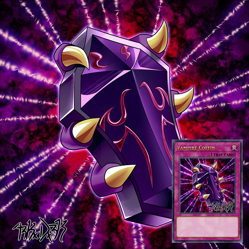 Vampire custom card #artwork #commisison done for a client on fb. Give it  an effect! #yugioh #ygo #anime #manga #custom #fanmade #tcg #fanart  #digitalart