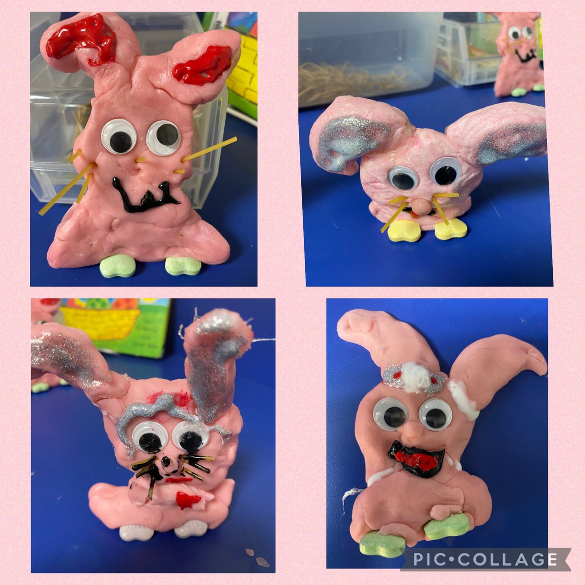 TracyFergusonVM's tweet photo. This week’s #STREAM activity had Ss reading the 📘Pete the Cat Easter Adventure and making 🐰Peep Doh!🐰 They used 5 pink Peeps, 1/4 C flour, 1 Tbs Crisco, & 30 sec in the microwave! #vanmeter #peeplover #STEM 🙏 @TLayton78 for the ideas!! ⭐️https://t.co/6mOIrUIua1⭐️ https://t.co/FQxS9V3wzY
