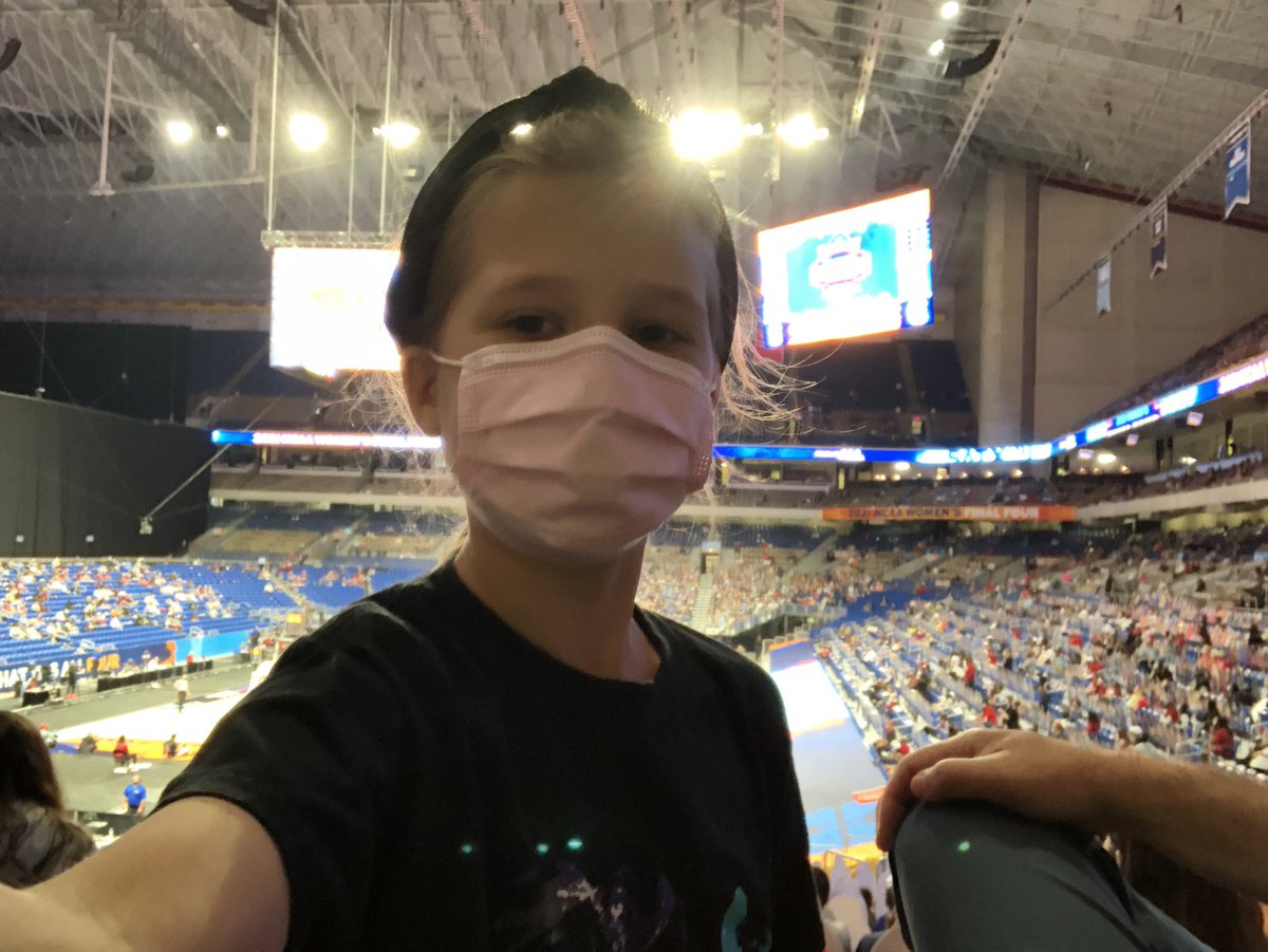 JMCoyle's tweet image. #WFinalFour Put this girl on the big screen, please!