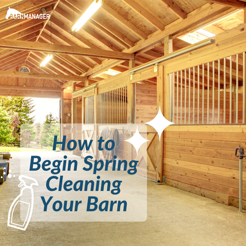 Spring cleaning can be a daunting task, especially if your barn is large or is made up of many individuals who have belongings taking up space. BarnManager is here to serve as a guide to tidy up your barn &amp; get everyone to pitch in &amp; do their part. ➡️ buff.ly/3rIHVr3