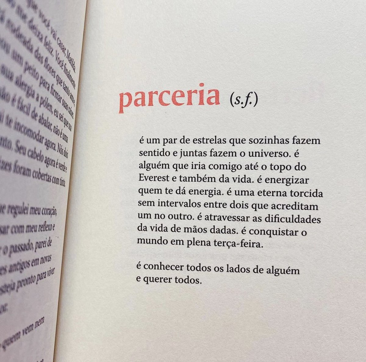 babbixxx's tweet image. “parceria (s.f)
é alguém que iria comigo até o topo do Everest e também da vida.”
Feliz vida, meu cobertor. eu amo você! Obrigada me deixar fazer parte de mais um. ✨🤍