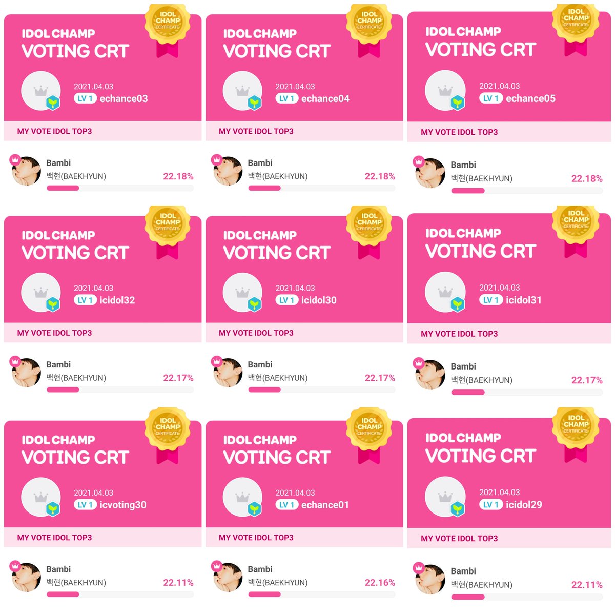 IdolFreeVoting tweet media