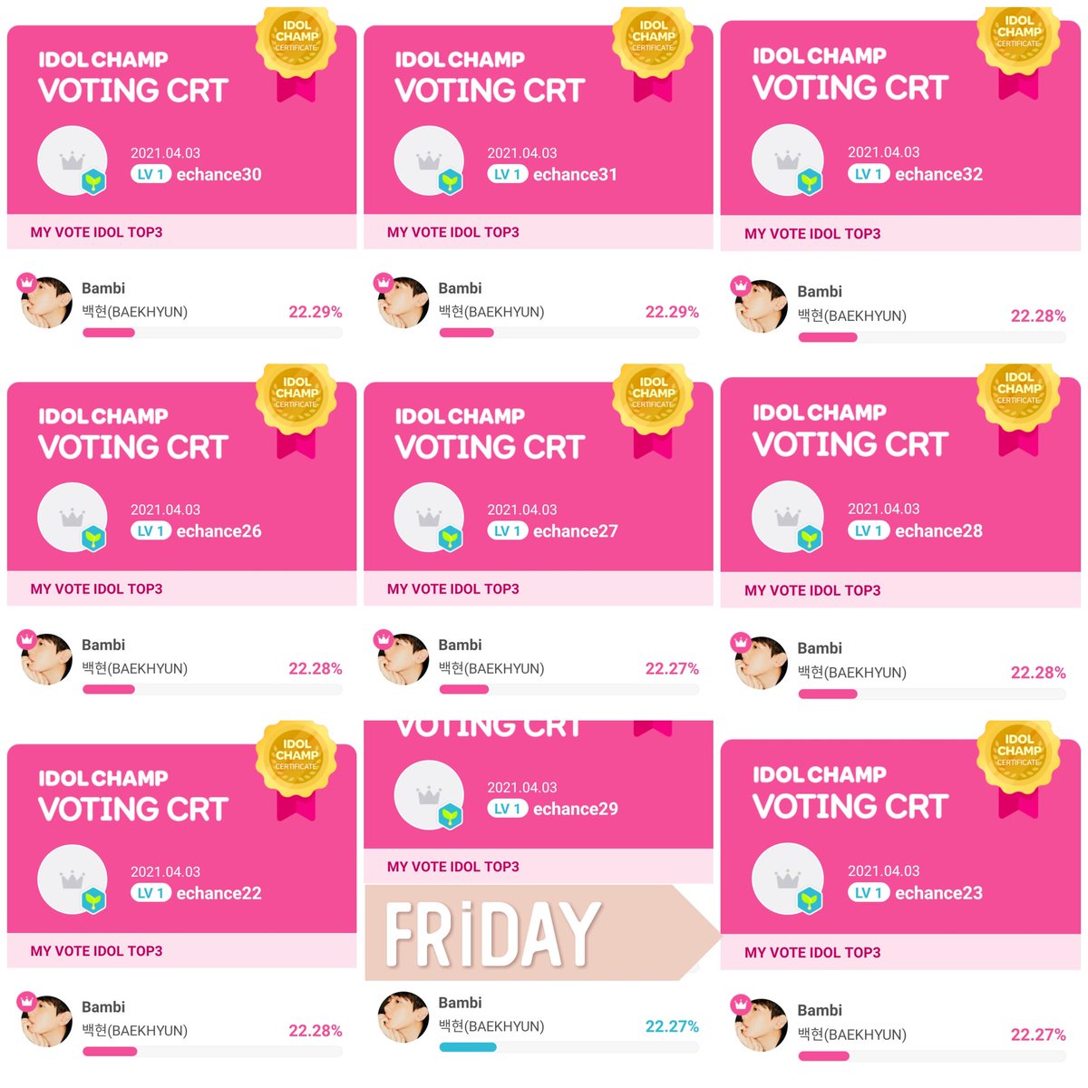 IdolFreeVoting tweet media