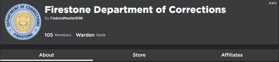 Firestone Department of Corrections on Twitter: