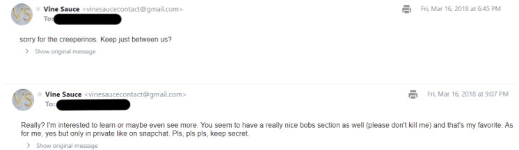 QKP_BACKUP's tweet photo. As someone whose been with @VinnyVinesauce  since the beginning, lets debunk this
1. Vinny never refers to himself as "Vinesauce" He's always been open with his first name.
2. Vinesauce has had the same logo from the start. Its not that.
3. The "bobs" meme started late 2019. (+) https://t.co/AS8fZJcIOo