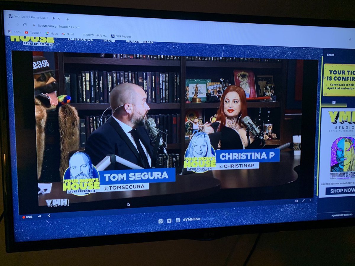 DarkComedyNews1's tweet photo. Meet Tina! #YMHLive https://t.co/PlXXWbM2VO