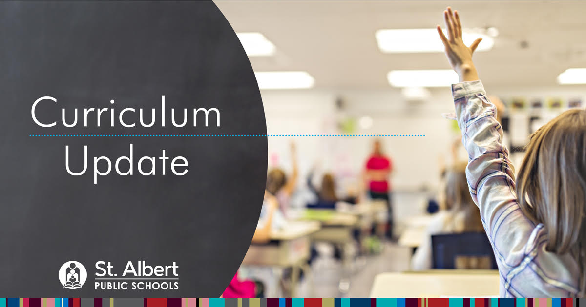 StAlbertPublic's tweet photo. We have decided that St. Albert Public Schools will not be piloting the new draft curriculum this fall. We encourage parents to review it and provide feedback to 
@AlbertaEd. You can read our statement on our website: https://t.co/662DDDmirx. https://t.co/uS1A7xu3oY