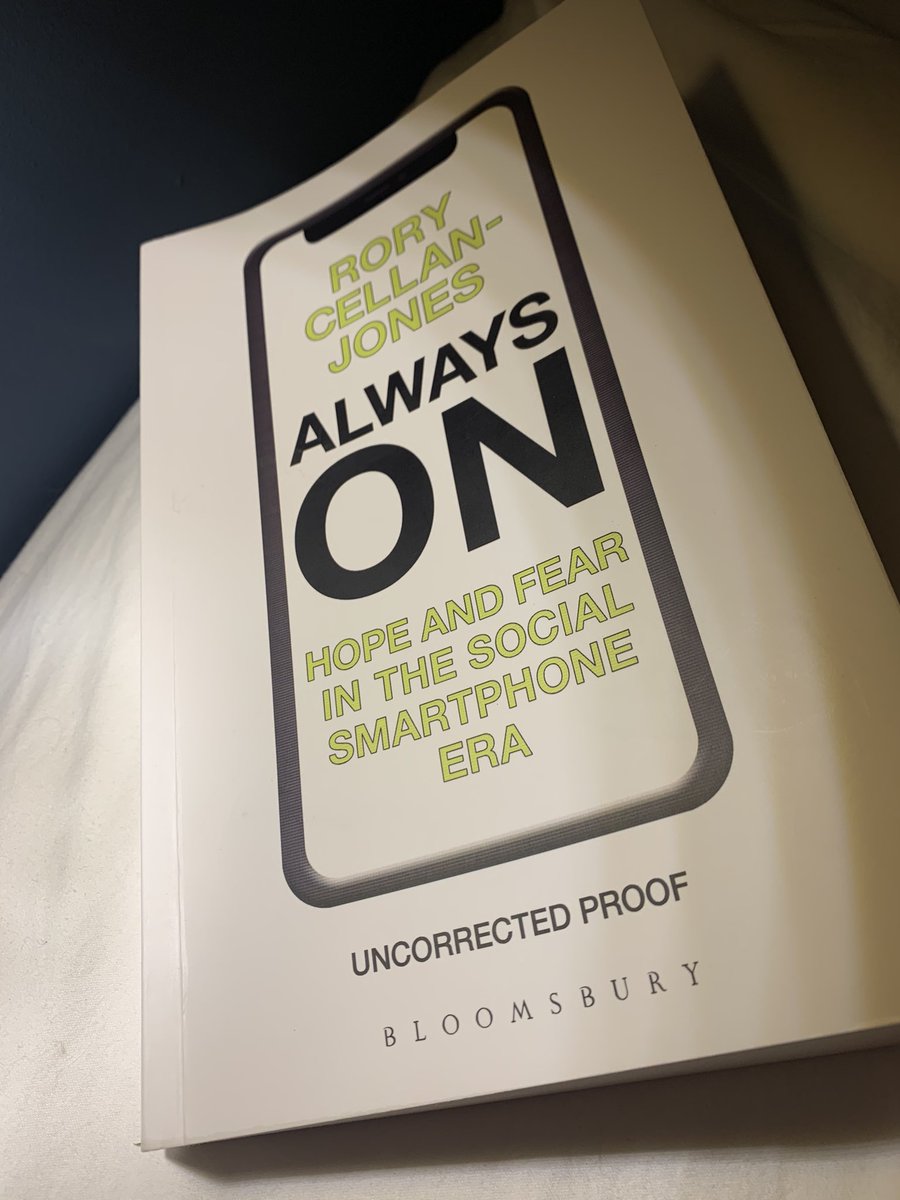 LeoKelion's tweet photo. It’s been a while since I last read a book in a one-er, but @ruskin147’s forthcoming Always On rattles along at a fast pace filled with wisdom, strong storytelling and the sagacity of being a specialist with years of reporting on the clock. One to savour and learn from. https://t.co/UHmVadJKZi