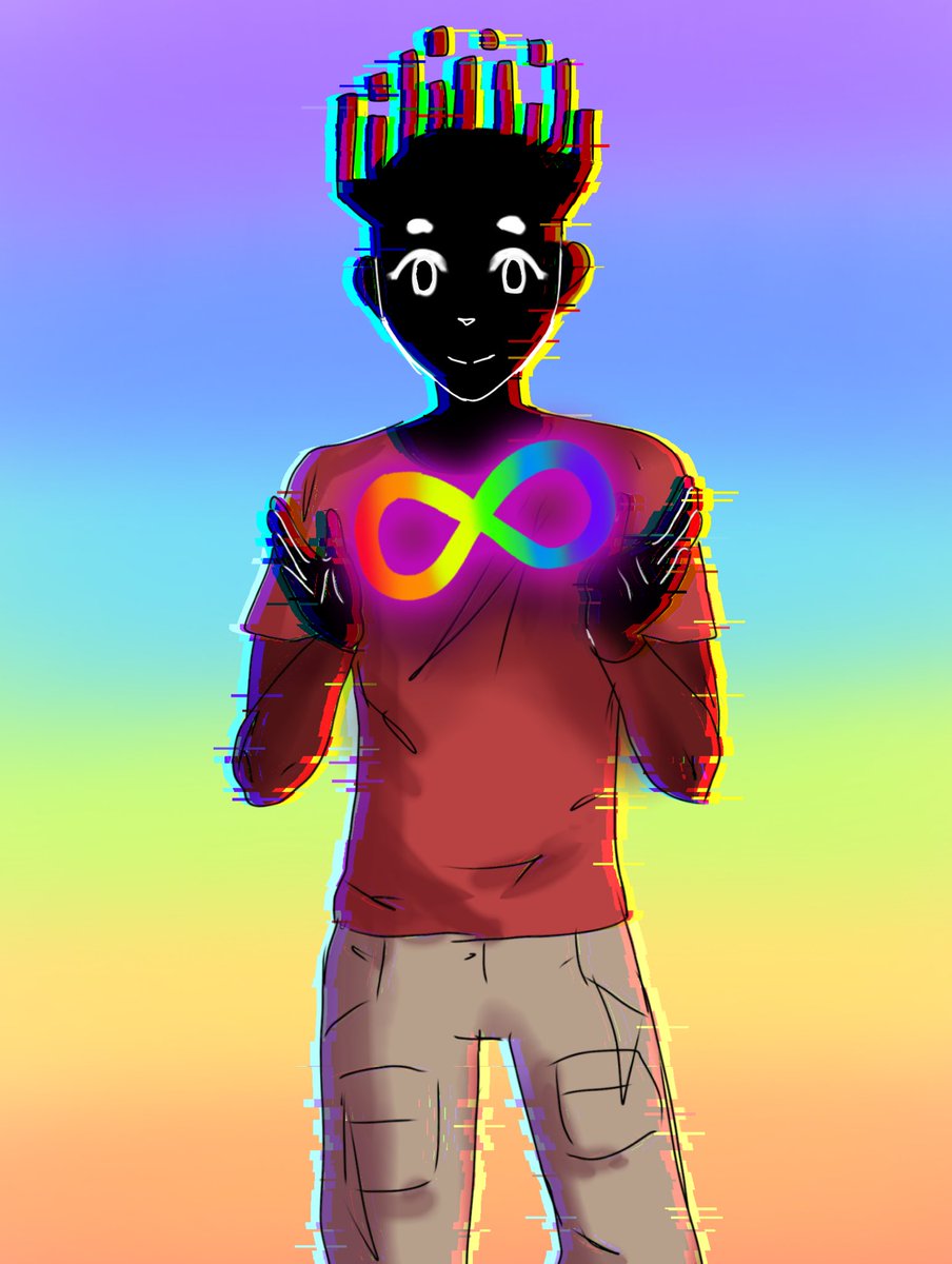 ooc: Happy #AutismAcceptanceMonth!! I myself am autistic and I write NaN as autistic, so I wanted to make a thread for the #blaseball community about some things to remember this month! 🧵
(art: <a href="/uwunium/">Aubz</a>)