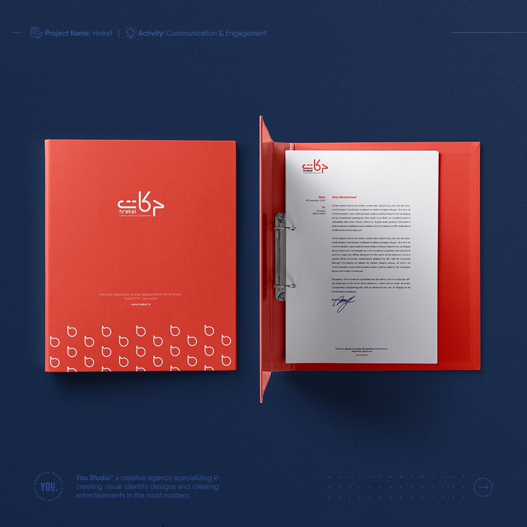 youstud_io's tweet photo. Project: Hrakat 
Project Activity: Communication &amp; Engagement
Project Type: Branding Design
.
Watch the full project: https://t.co/MZ7EDDZdCA
.
الهدف الأساسي هو الإرتقاء بعلامتك التجارية

تواصل معنا الآن:
Email: hello@youstud.io
WhatsApp: https://t.co/uv3Dv6FsMn

#Logo #branding https://t.co/hbD9MGsvLk